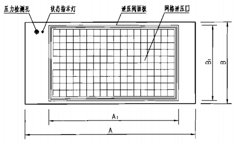 自動泄壓閥前視圖