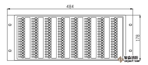 海灣GST-LD-SD128H 總線制操作盤結(jié)構(gòu)特征、安裝與布線